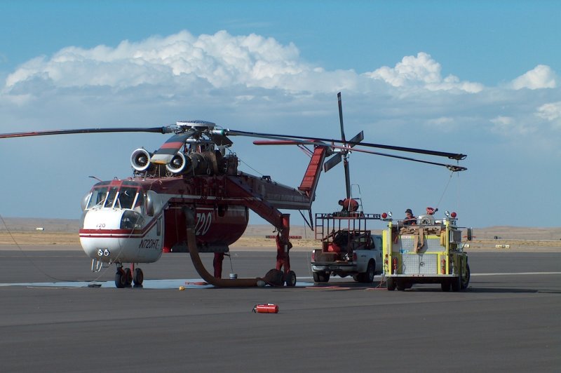 Sikorsky s 64 пожарный