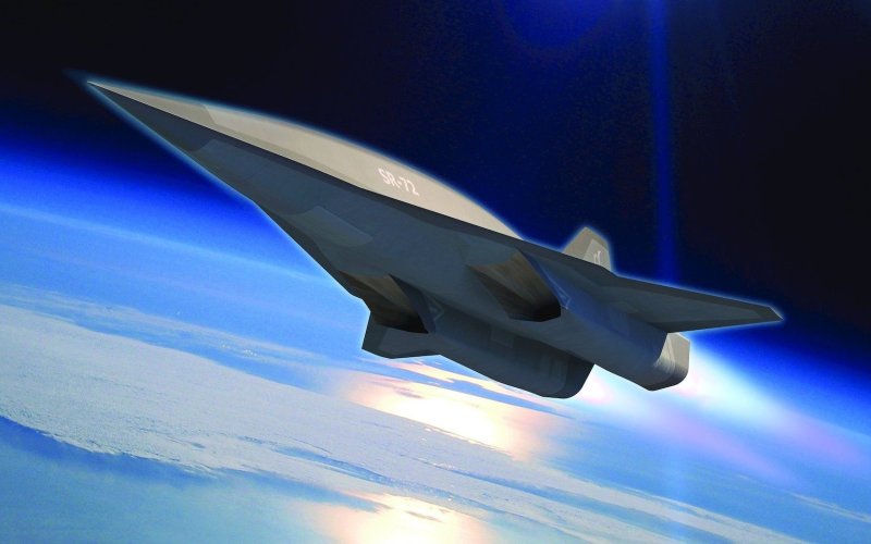 SR-71 гиперзвуковой самолет