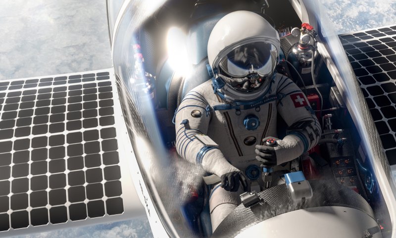 Стратосферный самолет на солнечных батареях SOLARSTRATOS