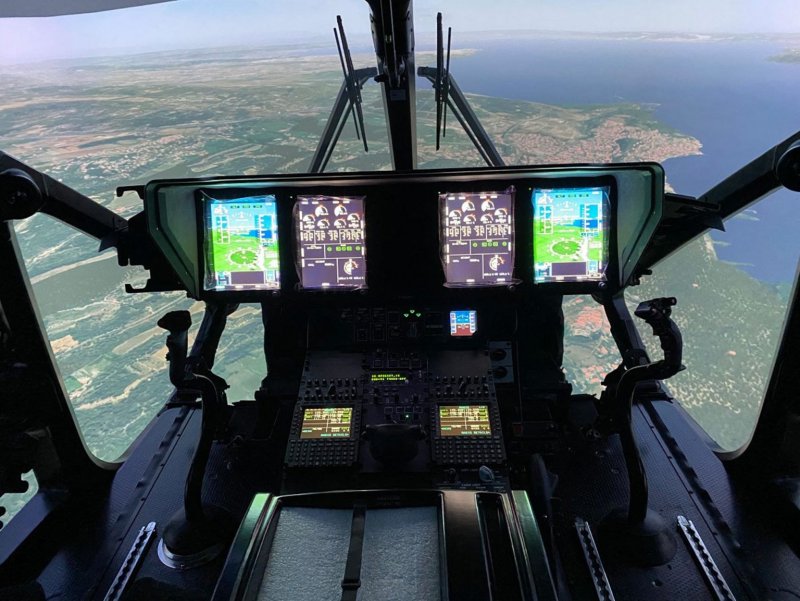 Airbus h160 Cockpit