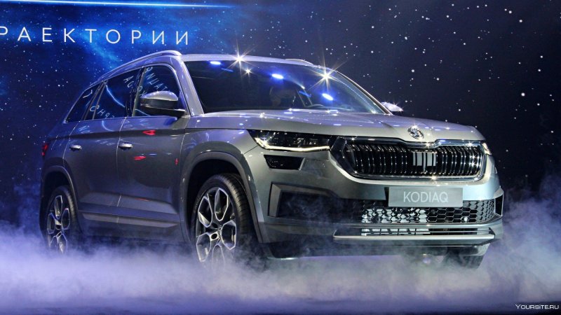 Шкода Кодиак обои на рабочий стол