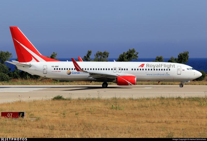 VQ-BRF Royal Flight