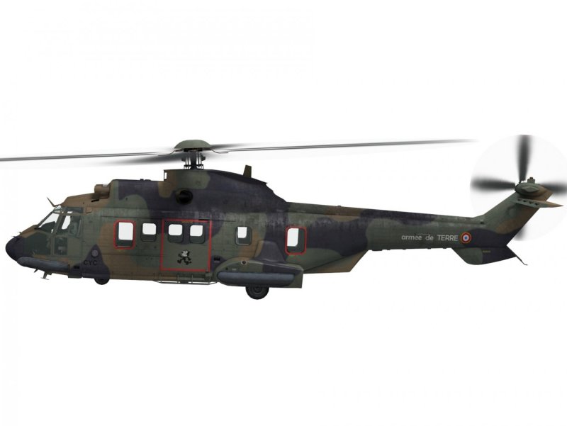 Super Puma вертолет
