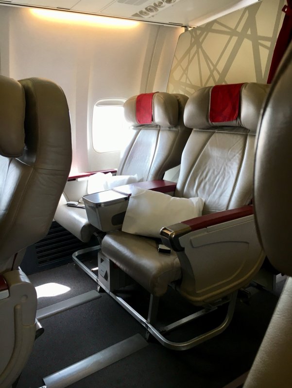 Royal Air Maroc бизнес класс 737-800
