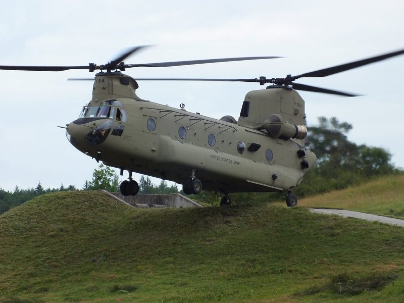 Ch 47 Chinook кабина
