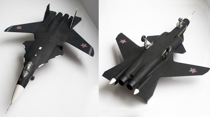 Су 47 Беркут модель звезда