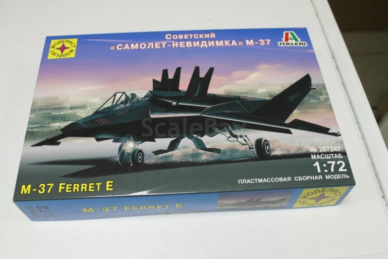 207247 Советский "самолет-невидимка" м-37 Моделист