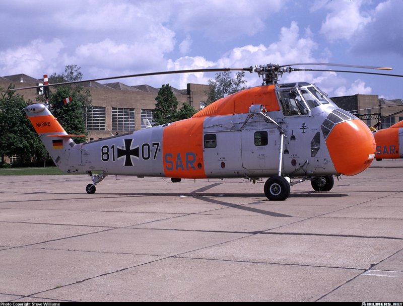 Вертолет Сикорский h 34
