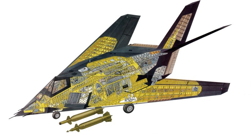 F-117 Nighthawk чертежи
