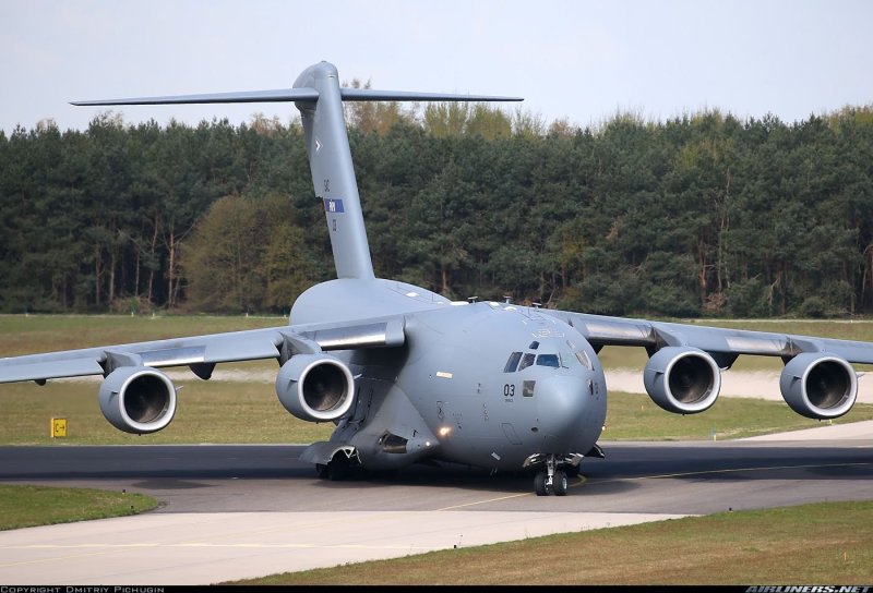 Самолет Boeing c-17а Globemaster III