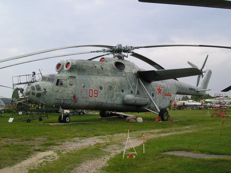 Ми-6 вертолёт Размеры