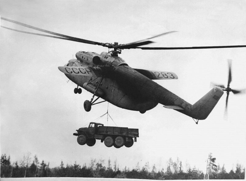 Ми-6 вертолёт грузоподъемность
