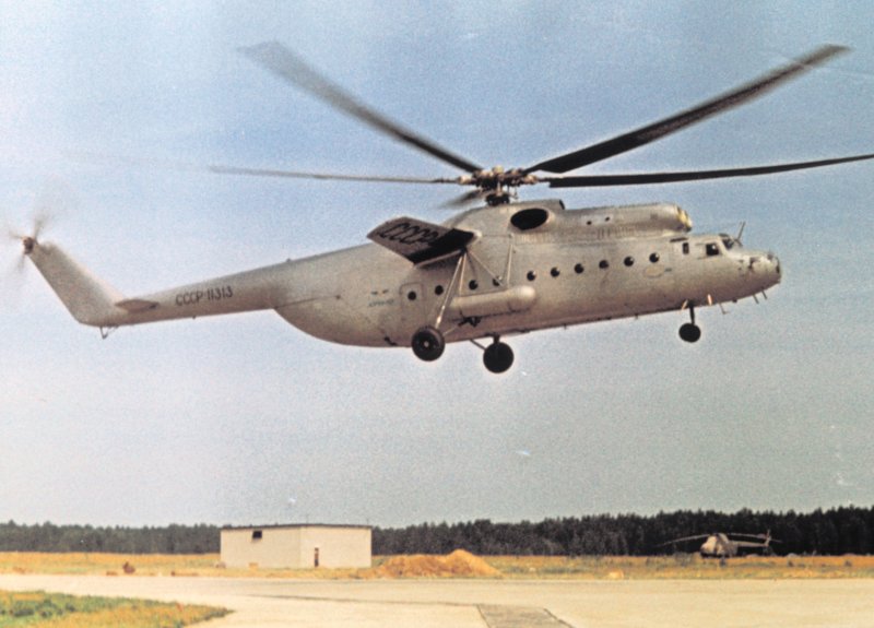 Ми-6 вертолет 1981