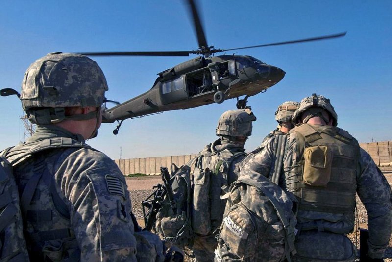 Helicopter landing area