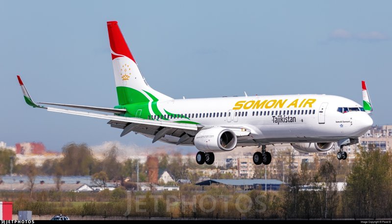 Боинг 737-800 сомон Эйр