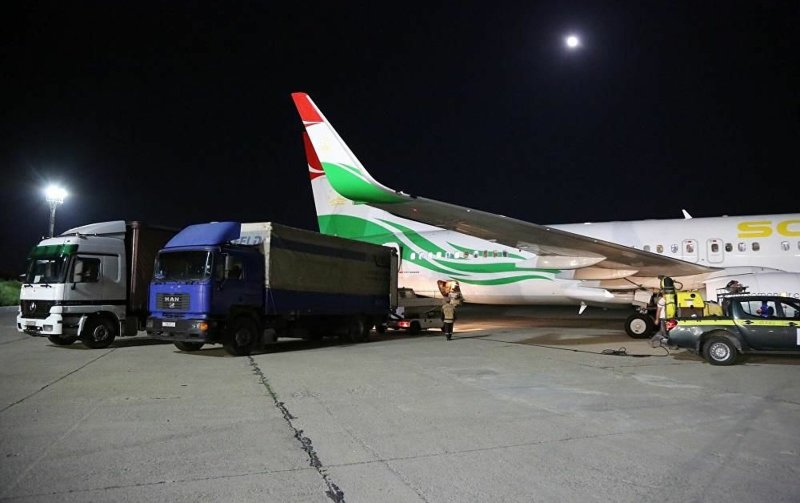 Чартерный рейс Somon Air Таджикистан Душанбе