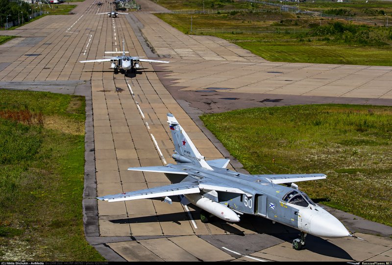 Су-24м ма ВМФ RF-92014 / 55 белый