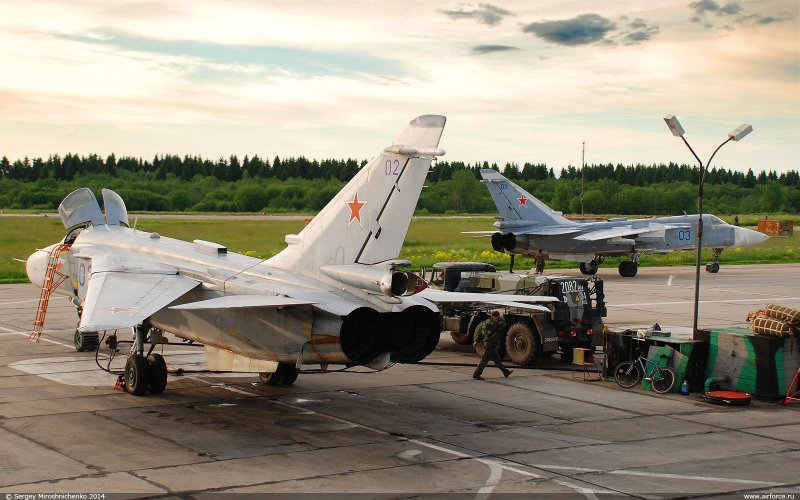 Су 24 и Су 27