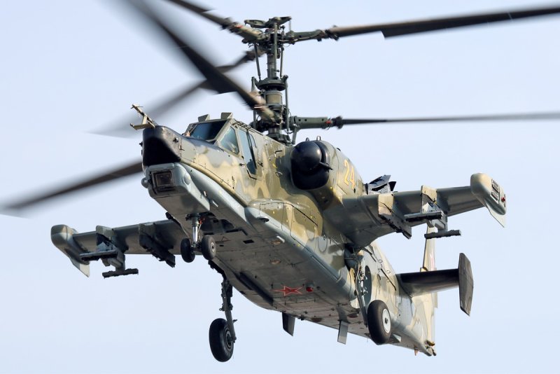 Вертолет ка-50 "черная акула"