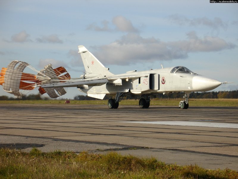 Бомбардировщик Су-24м