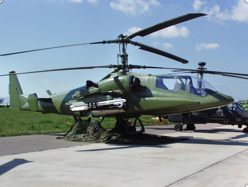 Вертолет Камов ka-50/ka-52