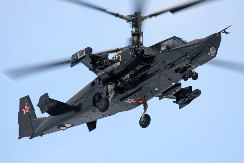 Вертолёт к 52 черная акула