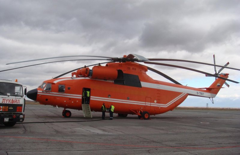 Ми-26 оранжевый