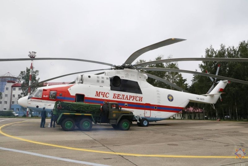 Ми-26 вертолет МЧС