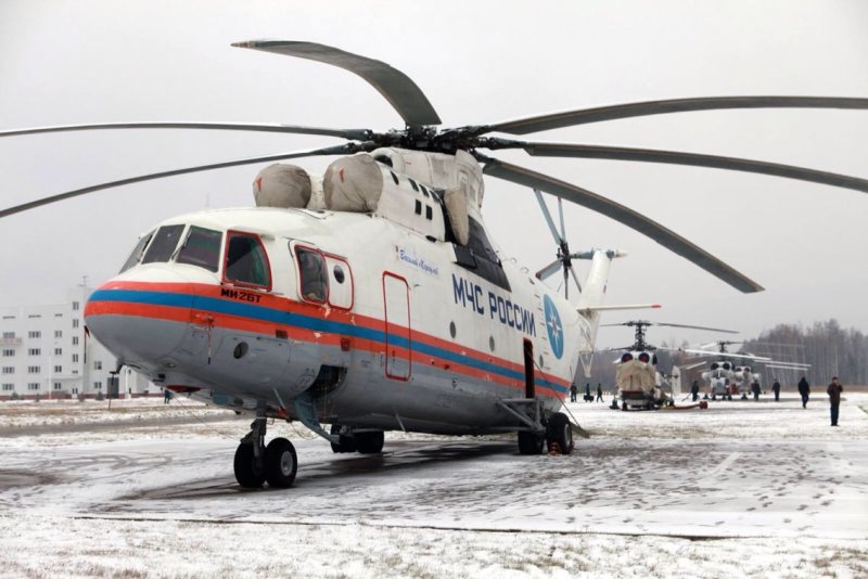 Вертолет ми-26т МЧС