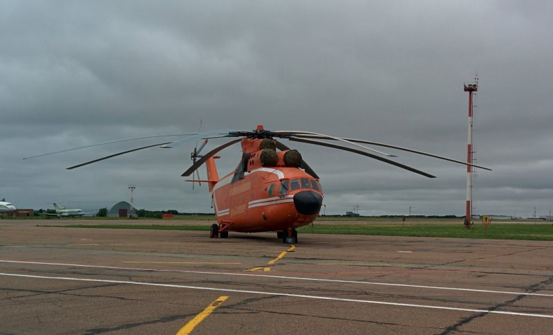 Пожарный вертолет ми-8