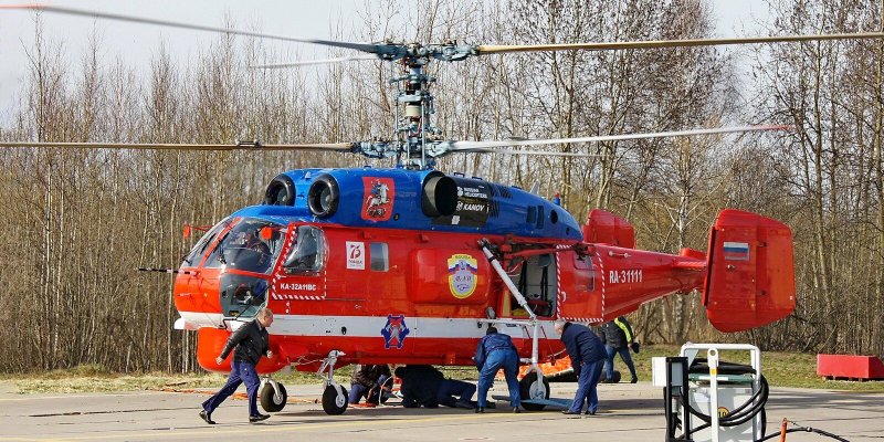 Пожарный вертолет ка 32