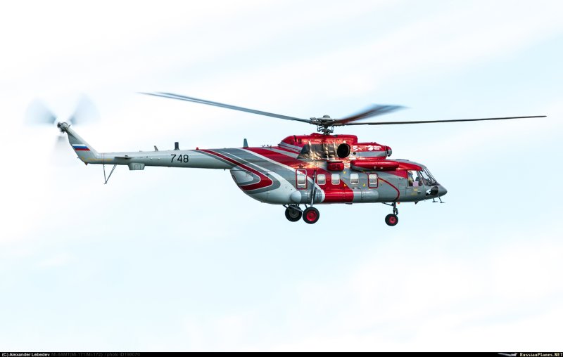 Санитарный вертолет ми-8амт