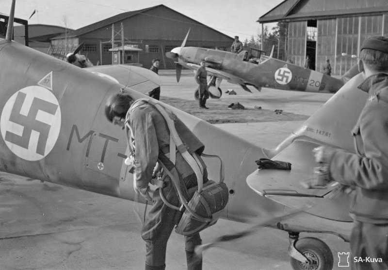 Мессершмитт bf 109 Финляндия