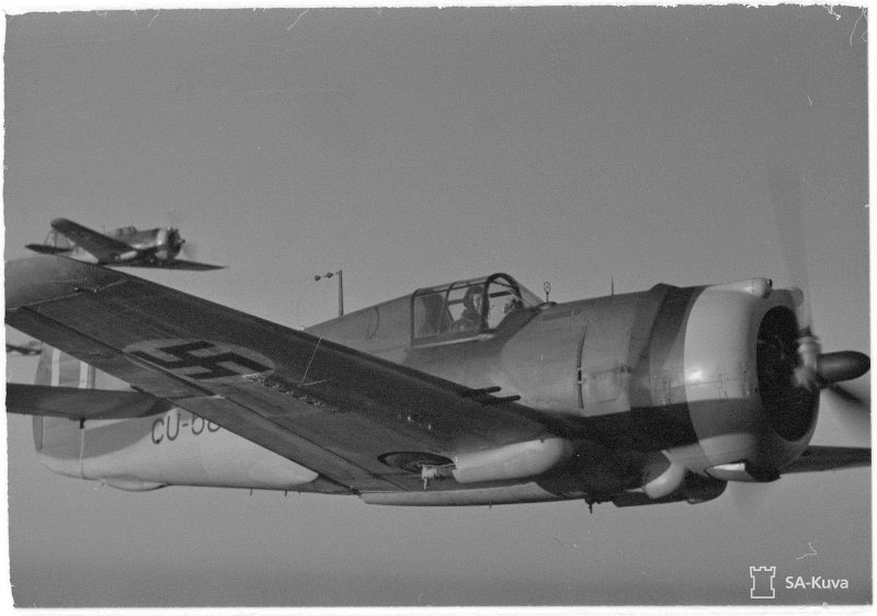 P-36 Hawk Финляндия