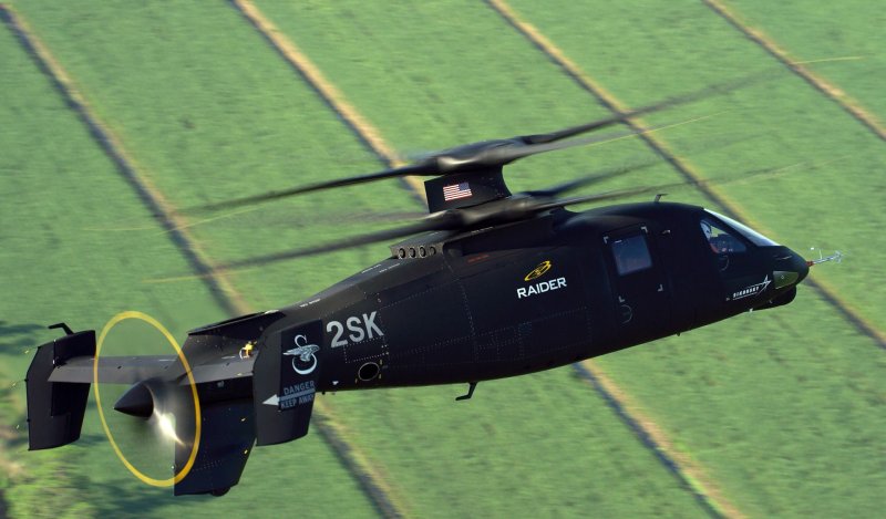 Sikorsky s-97 Raider Cockpit