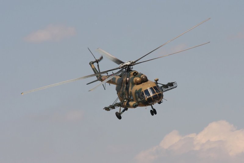 Вертолёт ми-8 военный