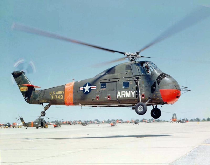 Вертолет Сикорский h 34