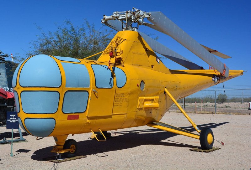 Спасательный вертолет Сикорский h-34