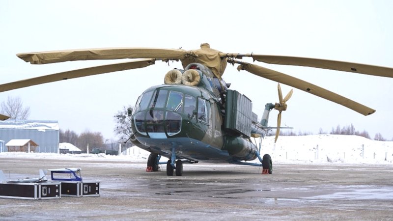 Ми-8амтш кабина