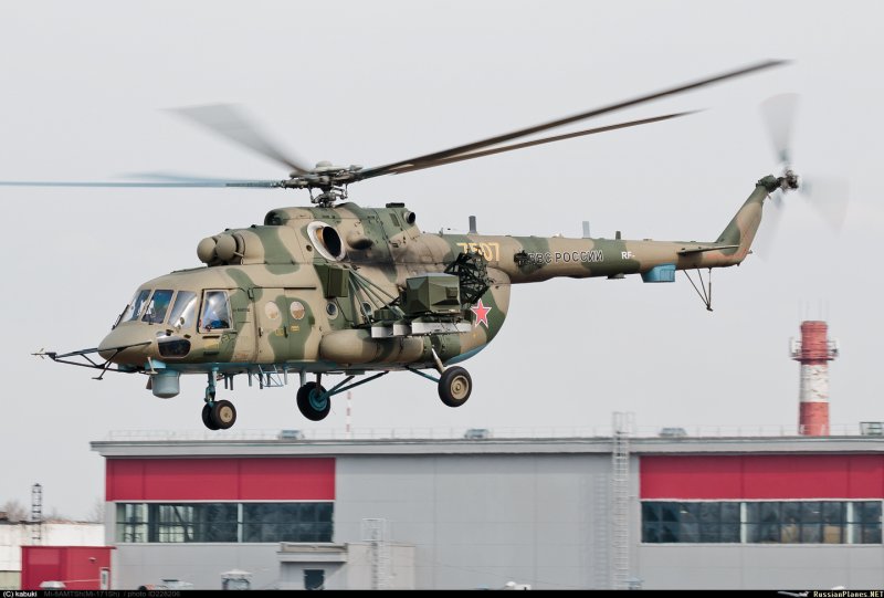 Вертолёт ми-8 РЭБ