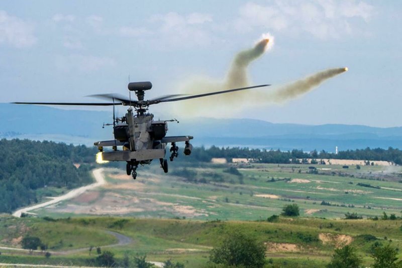 Боевой вертолет "Ah-64 Apache"
