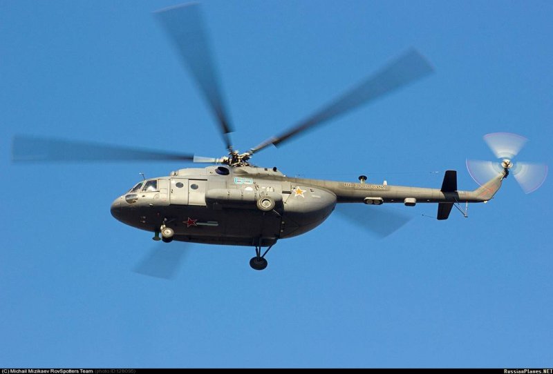 Вертолёт ми-8 РЭБ