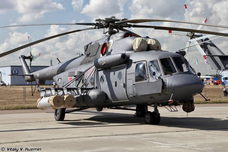 Ми-8 ударный вертолёт