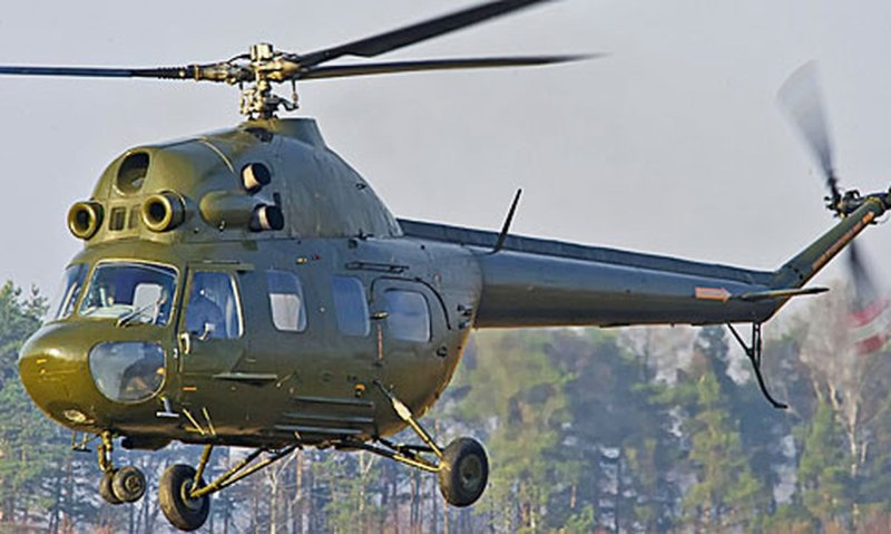 Вертолёт ми-2 Скаут