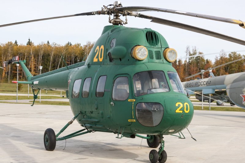 Шасси вертолета ми-2