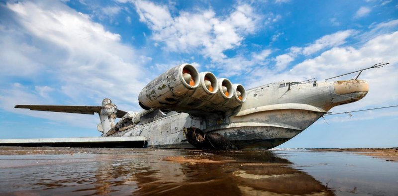 Каспийский монстр экраноплан Лунь