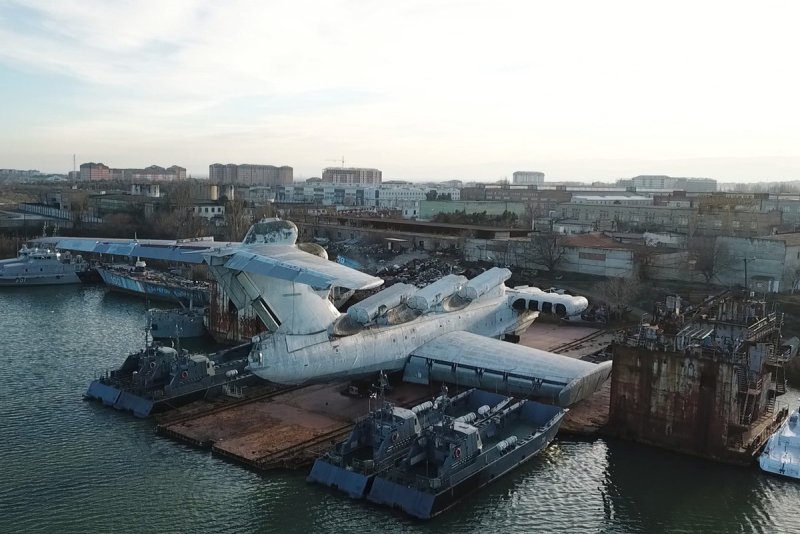 Экраноплан Лунь Каспийск
