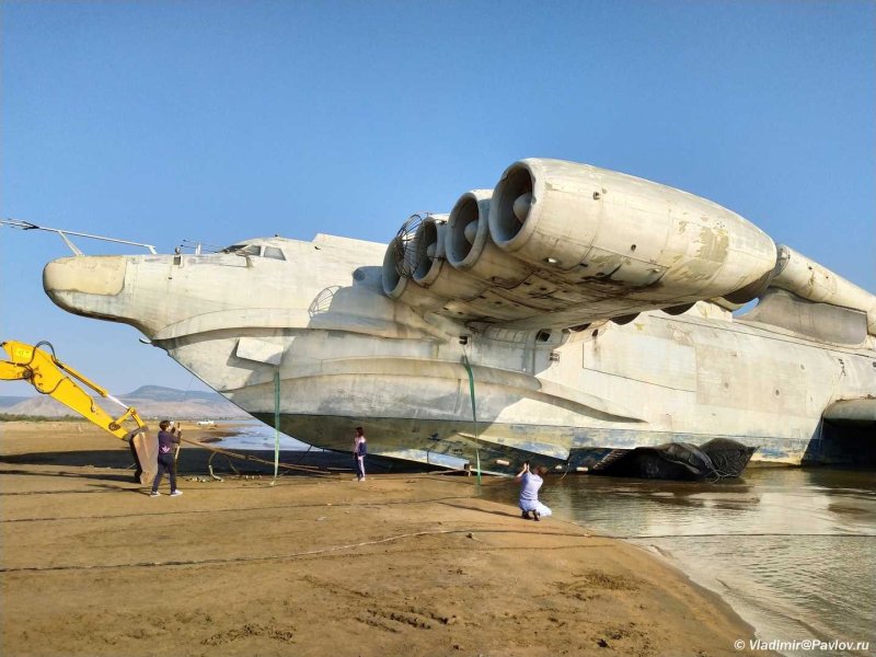 Ракетный экраноплан Лунь Дербент