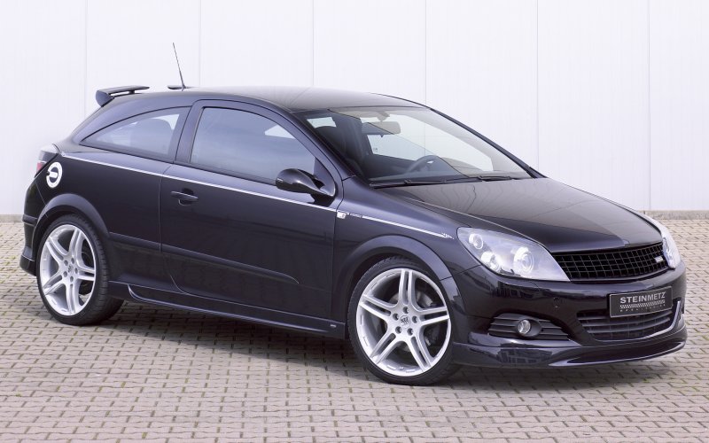 Opel Astra h GTC обвес