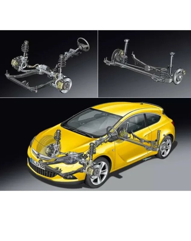 Opel Astra GTC подвеска